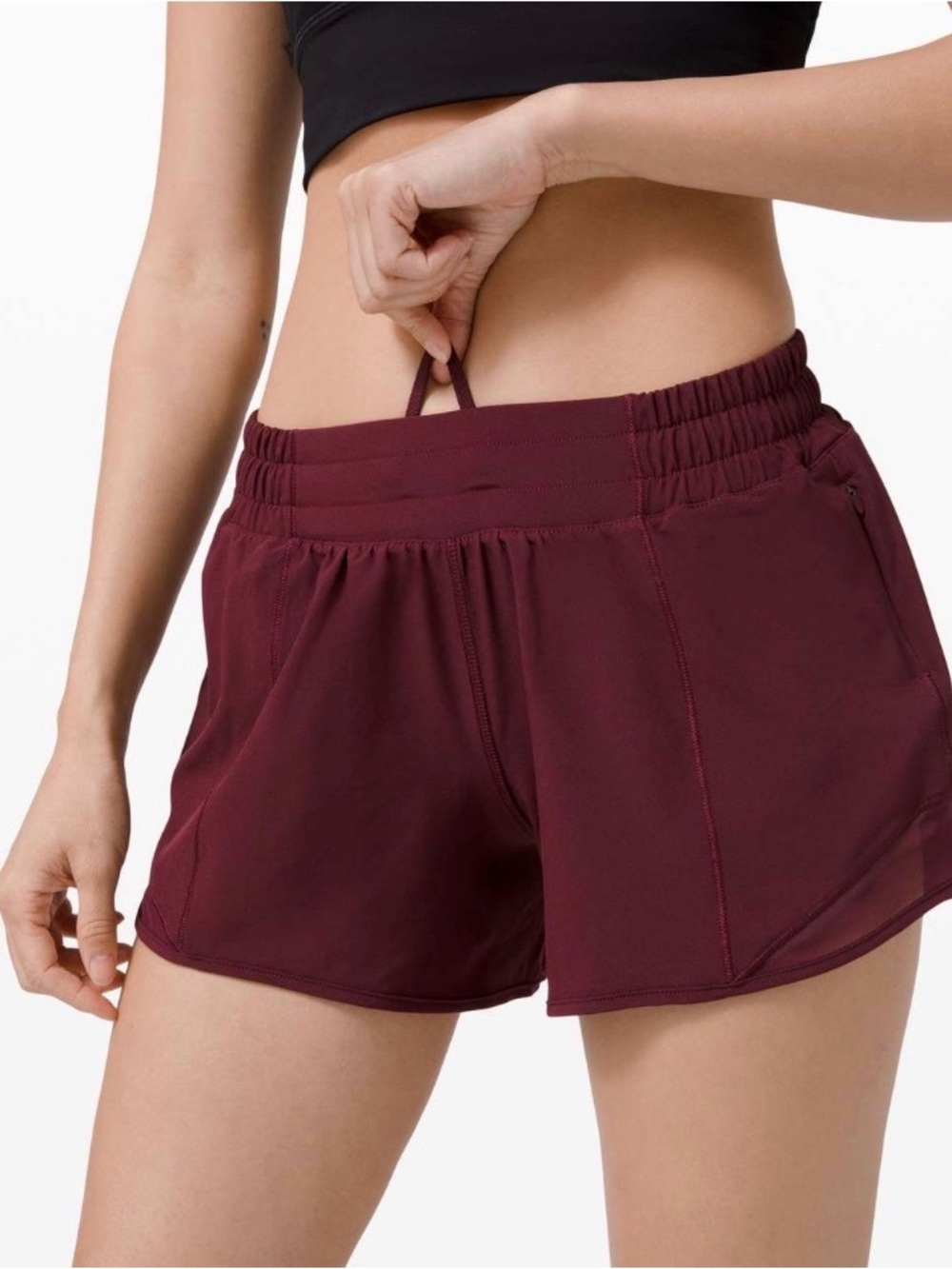 Lululemon Hotty Hot Short II *Long 4"